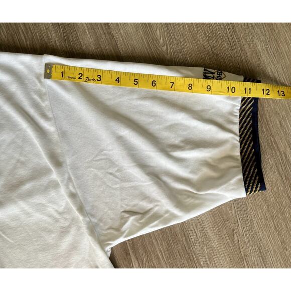 Houston Astros Polo Shirt Mens XL White Short Sleeve Vintage Y2K MLB Baseball - Picture 5 of 7